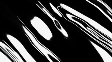 Sıvı yüzey deformasyonunun 3 boyutlu görüntüsü. Pürüzsüz elastik şekil animasyonu. Parlak siyah metalik arka plan. 30 fps - 1920x1080 - ProRes Karargahı