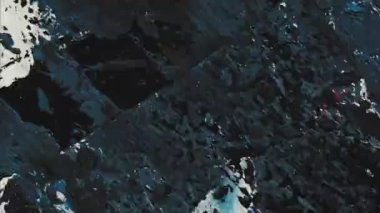 Soyut renkli sanat döngüsü dizisi