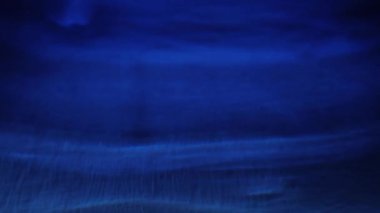 Abstract Blue Soft Light Bokeh Background