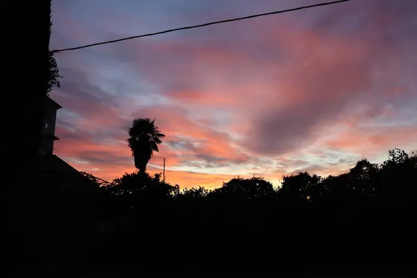 Puesta Sol Ciudad —  Fotos de Stock