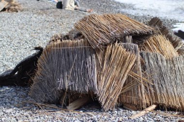 Sahilden deniz manzarası