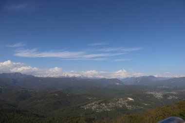 Dağların panoraması