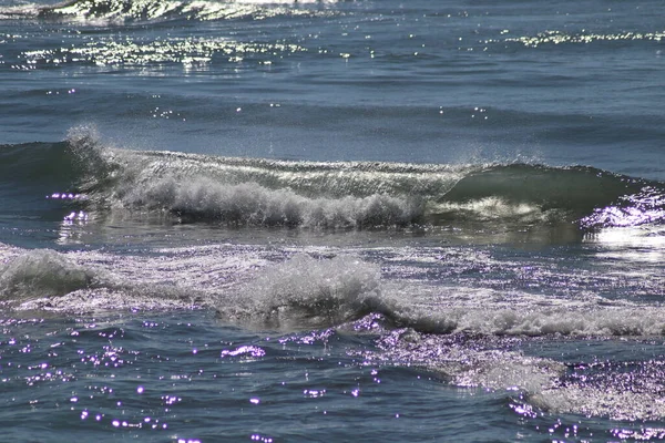 Хвиля Ламається Пляжі — стокове фото