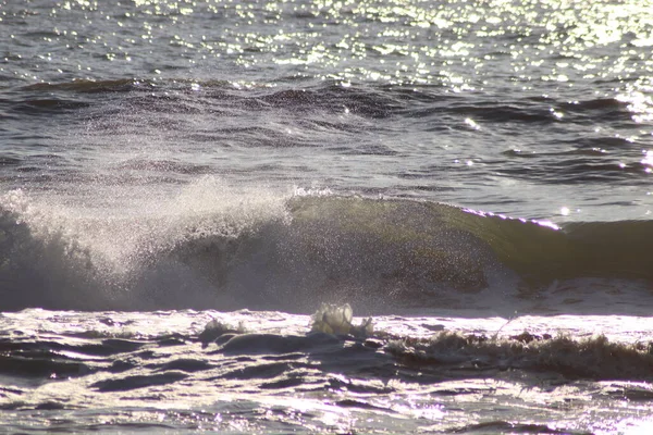 Wellen Strand — Stockfoto