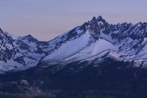 Sabah yüksek Tatra Dağları — Stok fotoğraf