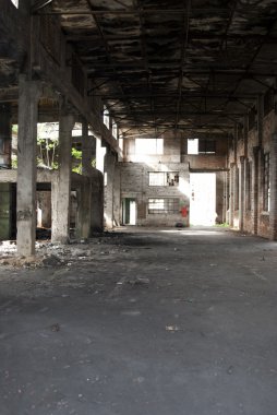 Puerta de madera corrediza vieja