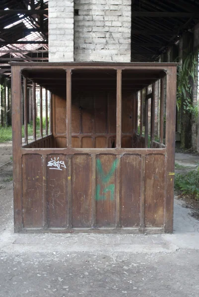 terk edilmiş binada