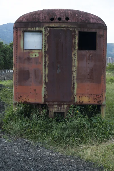 被遗弃的火车 — 图库照片