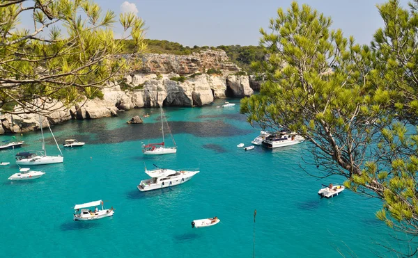 Bella Minorca Isole Baleari vista — Foto Stock