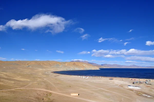Tibet'te saint Gölü — Stok fotoğraf