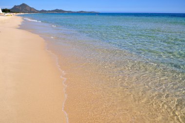 Costa Rei sahil - Sardegna Adası