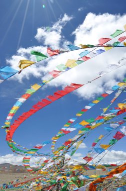 Tibet dua bayrakları