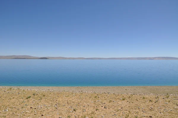 Sjön Saint Namtso i Tibet — Stockfoto