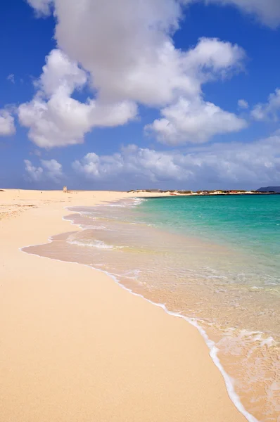 Increíble playa de Corralejo en la isla Fuerteventura — Foto de Stock