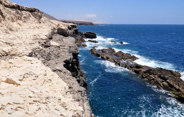 Uitzicht op de oceaan Fuerteventura — Stockfoto
