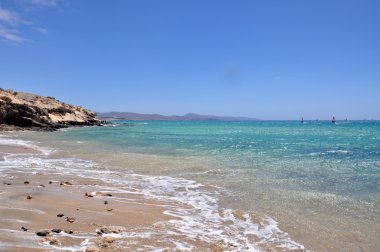 Costa Calma beach Fuerteventura Adası