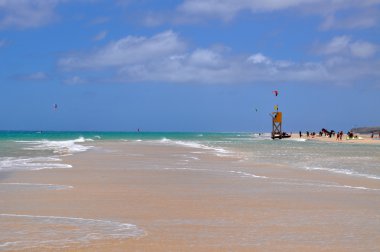 Costa Calma resort ve plaj