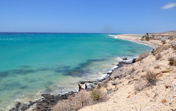 Costa calma strand — Stockfoto