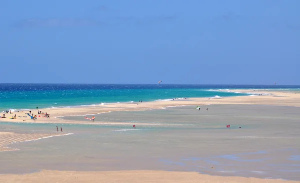 Costa Calma praia esportes — Fotografia de Stock