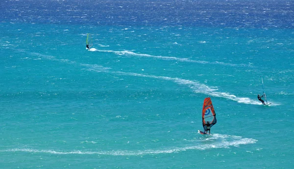 Costa Calma deportes de playa — Foto de Stock