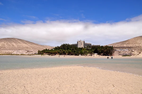 Costa Calma resort and beach — Stock Photo, Image