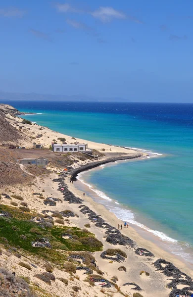 Peninsula strand, Jandia, Fuerteventura eiland. — Stockfoto