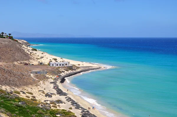 Ostrov Fuerteventura beach, Jandia, Esquinzo. — Stock fotografie