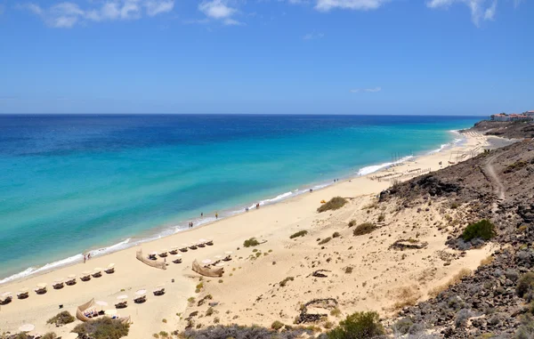 Peninsula strand, Jandia, Fuerteventura eiland. — Stockfoto