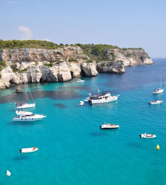 Minorca adada güzel manzara