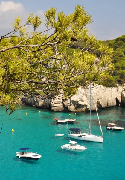 Gyönyörű kilátással a sziget Minorca — Stock Fotó
