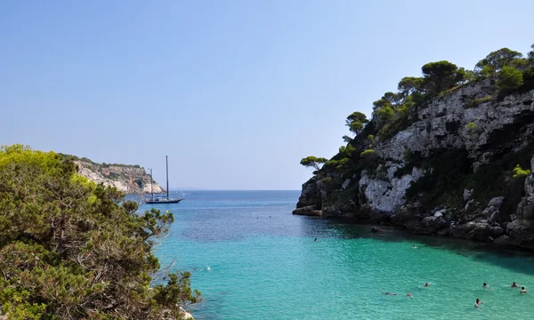 Prachtig uitzicht op het eiland Minorca — Stockfoto