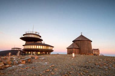 Karkonosze Dağları 'ndaki Gözlemevi