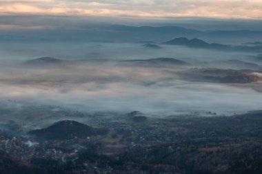 Karkonosze Dağları 'ndaki Nieka' da Gözlem