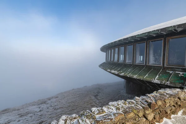 Observatorium Karkonosze Fjellene – stockfoto