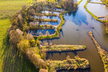 Strobow köyündeki göletler