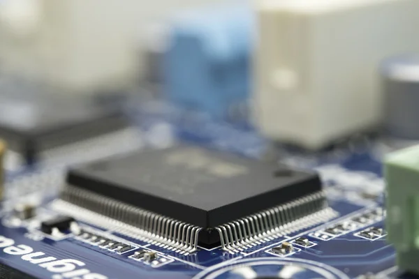 Elektronik bilgisayar çipi yakın çekim