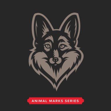 Fox Head Orijinal Grafik Sembolü.