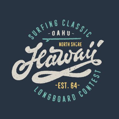 Hawaii T shirt Tasarım