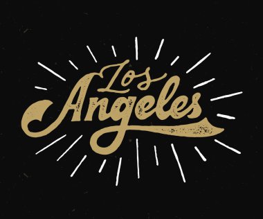Los Angeles El Çizilmiş Yazı