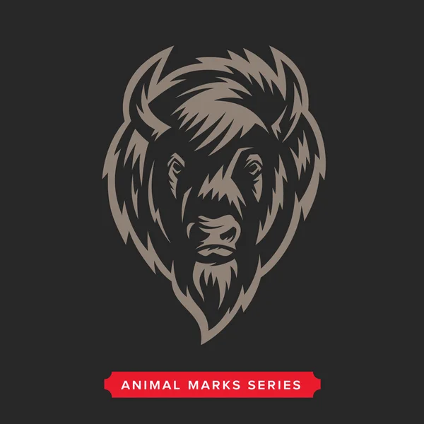 Buffalo Vintage symbol — Wektor stockowy