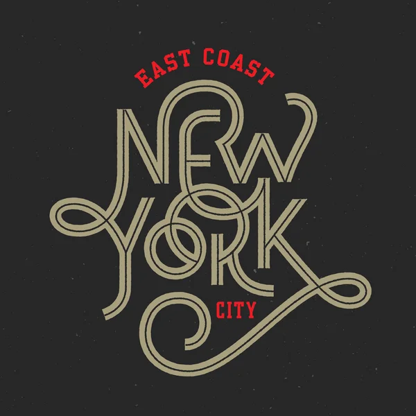 New york ontwerp. — Stockvector