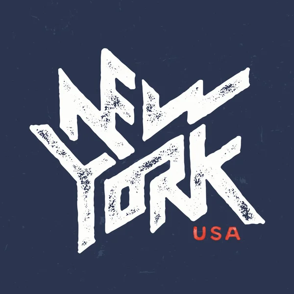 Diseño de Nueva York . — Archivo Imágenes Vectoriales