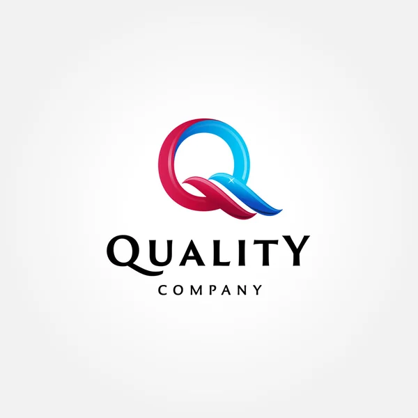 Letter Q Symbol logo template — Stock Vector