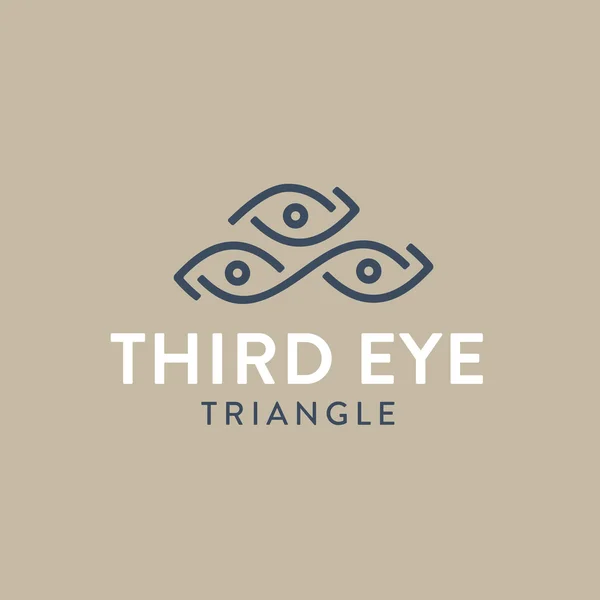 Originalsymbol "drittes inneres Auge" — Stockvektor