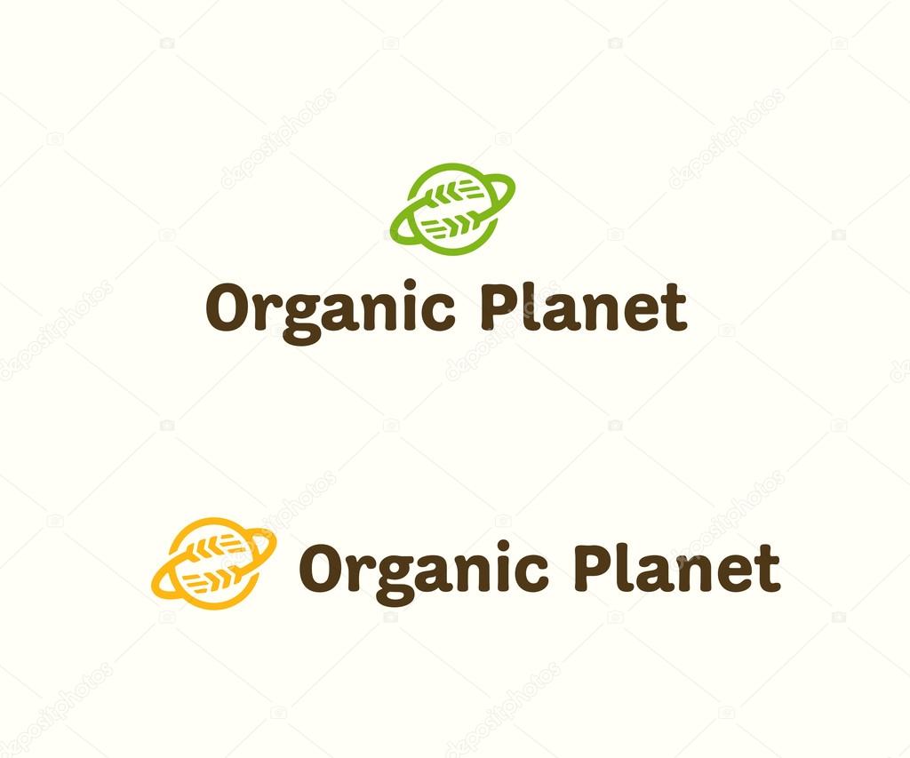 Organic Planet Original Graphic Symbols