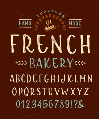 Font 'French Bakery' 