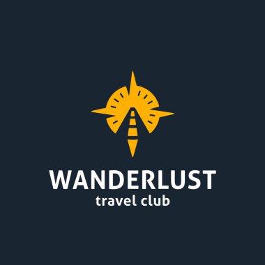 Yolculuk tutkusu orijinal unutulmaz grafik sembolü