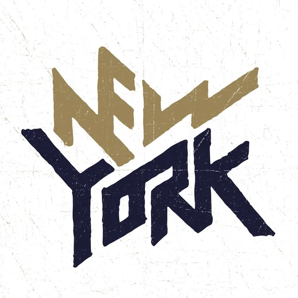 New York design. — Stock vektor