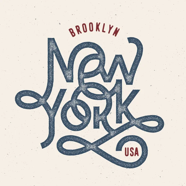 New york ontwerp. — Stockvector