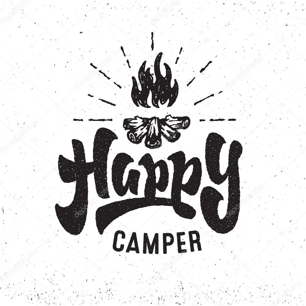 Happy Camper badge